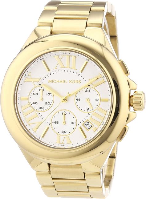 Silberne Michael Kors Damen Armbanduhren online kaufen 